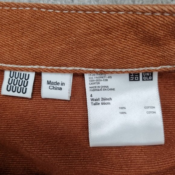 Uniqlo Jean Skirt Size 8 - Picture 9 of 10